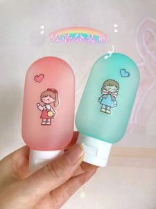 Portable Travel Size Pump Bottles for Shampoo Bath Gel Face Wash And Cosmetics Empty Containers for Bathroom Essentials