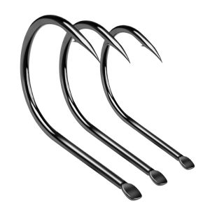 200 Chiếc Móc Câu Cá Thép Carbon Cao Cấp Móc Câu Cá Chép Phẳng 3 # -15 # Mồi Câu Đơn Cho Mồi Mềm