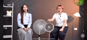 Quạt điện đứng đối lưu Mi-Lux F6 Pro công suất 30W 4 tốc độ gió thanh lọc không khí Ion âm