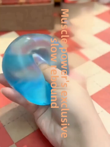 【Local Delivery】Squishy Cube Sensory Fidget Toy Stress Relief Soft Squeeze Stretchy Ball Anti‑Stress Relaxing Sensory Toy