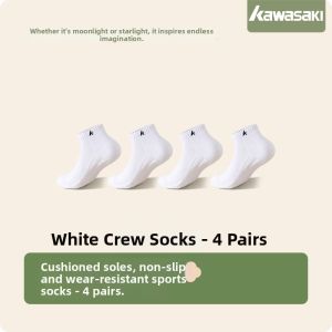 Kawasaki | Sweat-absorbing Shock-reducing Breathable Anti-bacterial Odor-resistant Sport Socks