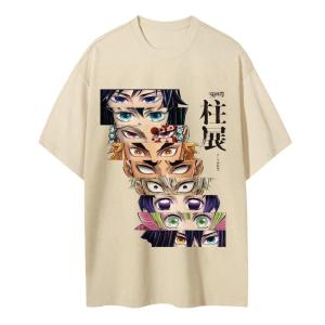 Demon Slayer Hashira T Shirt Men Women Anime Graphic Tee 2026 Summer Cotton Short Sleeve Casual Streetwear Cosplay Fashion Y2k