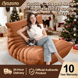 YOZOTO Bean Bag Chair Modern Simple Style Lazy Sofa Bean Bag Chairs with High Density Comfortable Full Sponge single size Ultra Soft Velvet Fabric Recliner Oversized Lazy Sofa for Living Room Bedroom Machine Washable Cover