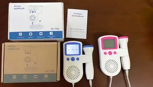 Fetal Doppler Upgraded Fetal Pregnancy Heart Rate Home Use Ultrasound Foetale Detector For Baby