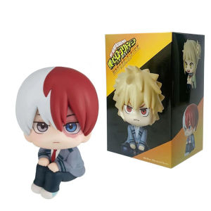 Bandai | Chibi My Hero Academia PVC Figurine Set - Tomura Shigaraki Izuku Midoriya Katsuki Bakugo Collectible Toys Cute Anime Figures