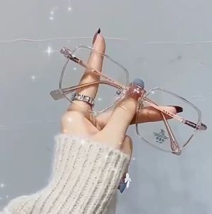 แว่นสายตาสั้น 0-400° แว่นตาแฟชั่น แว่นกรองแสง กรองแสงสีฟ้า สำหรับผู้หญิง และผู้ชาย - จากโทรศัพท์และคอม