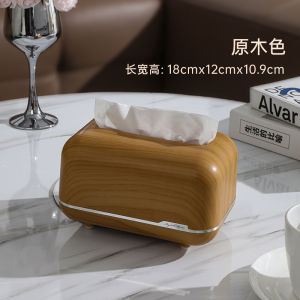 Creative Magnetic Absorption Tissue Box Storage Holder for Living Room Bedroom Bathroom High End Luxury Rectangular ABS Material
