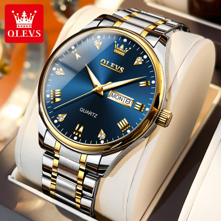 Olevs Watch Price New Model OLEVS Jam Tangan Pria Anti Air Orii