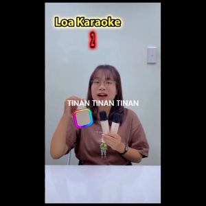 Loa bluetooth karaoke K12 tặng kèm 2 mic  loa karaoke không dây âm thanh bass hay cùng đèn led