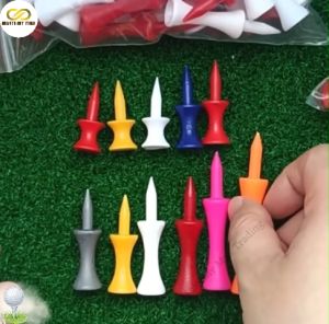 Golf Durable Plastic Tees Driving Range Golf Tee Training Practice Tees Holders Golf Accessories