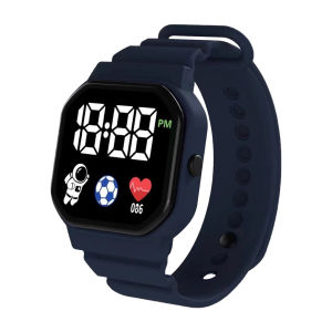 Fashion Men Women Watches Spaceman Football LED Digital Sport Watch Student Gift Clock Children Kids Wristwatch Female Clock