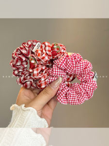 WENZHU | Cute Elegant Checked Hair Band