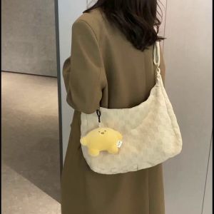 JENL Womens Sling Bag Cross-body Bag Cotton Cloth Shoulder Bag with Large Capacity Soft Canvas Bag