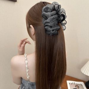 Korean Fashion Mesh Hair Clip: Elegant Design & Stylish Summer Accessory