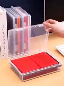 Document Storage Box Desktop Stationery Organizer Pencil Box Pen Holder Stickers Box