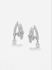 HEFANG Jewelry | High-end Fashion Layered Star Earrings