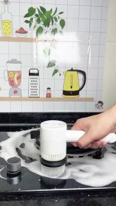2026 Multi Functional Wireles Electric Cleaning Brush Household Toilet Cleaning Tool Handheld Kitchen Cleaning Brush