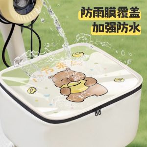 Universal Electric Bicycle Front Basket Waterproof Cover All-Season Battery Carriage Front Basket Weatherproof Shield