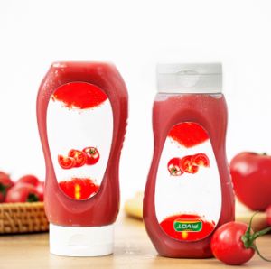 【On Sale】3Pcs ขวดบีบบีบซอสมะเขือเทศขวดซอสง่ายต่อการขวดบีบ