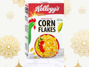 Kelloggs 275gr Corn Flakes Sereal Sarapan Sereal Jagung Renyah Dengan Kandungan 9 Vitamin Dan Mineral Serta Karbohidrat