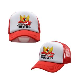 Topi Jaring Merah Putih/Topi 17 Agustus