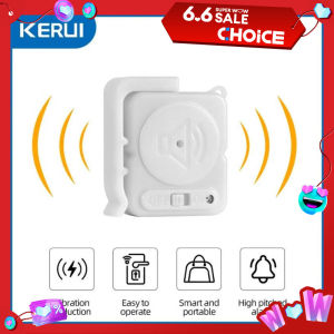 Kerui Không Dây Rung Báo Động Cảm Biến 120dB Siêu Mỏng Detector Chống Trộm Báo Động Chống Trộm Cho Nhà Cửa Sổ Xe Đạp Túi An Ninh