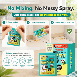 🔥1 Bag kills 10000 Semut🔥 ant killer Powder 5 G/12 Bag ubat semut 灭螞蟻粉 Use once no flies for 10 years racun semut paling berkesan Safe for poultryand pets ant powder ant bait 蚂蚁药 semut racun pest control