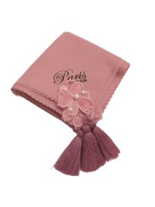 Segi empat Paris Premium Tassel Bunga Mutiara Terhits Terbaru Terviral Segiempat Terlaris