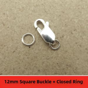 925 Sterling Silver Spring Clasp Connector Accessories