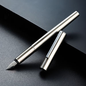 Jinhao 35 Fountain Pen All Steel Luxury Quality EF/ F Nib Calligraphy Writing Pen Stationery Business Office Scith Ink Converter