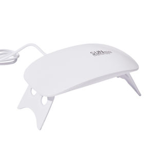 （COD)Sun Mini UV LED 6W Alat Pengering Kutek Kuku Gel Nail Art Dryer Portable Nail Lamp Pengering