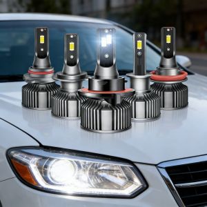 9007 LED Headlight Bulbs 4300K H11 9005 9006 HB4 HB3 H4 H7 H13 Replacement Kit for Car Truck Fog Lights 12V