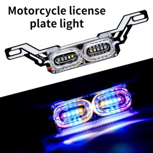 Motorcycle DRL Strobe flash brake Lamp Warning Brake Tail Light Stop Strobe Flashing rgb Emergency droshipping 12V