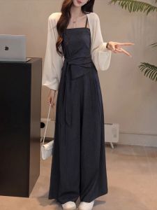 NUMEN BUTTON | High-end Reducing Age and Versatile Set Women 3 Pieces