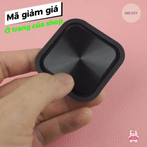 Cộng Hưởng Vuông Mặt Nhôm Vân Tròn - 52 x 52mm Tối Ưu Âm Thanh