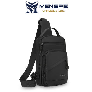 MENSPE Fashion Chest Bag Cross-Body Bag Mens Waterproof Shoulder Bag Sports Bag Large Capacity Casual Bag Messenger Bag Outdoor Fitness Bag Travel Bag Business Bag For Men