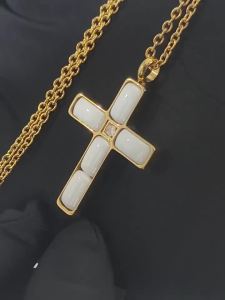 SHISHANGMEIDI | Ceramic Cross Necklace For Women