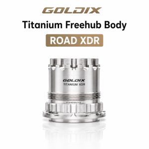 GOLDIX Titanium Alloy Hub Freehub Body MTB HG XD MS Road HGR XDR MSR Compatible with Most GOLDIX Hub Models Lightweight Durable
