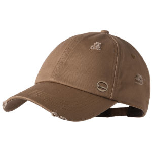 Mũ Lưỡi Trai Cotton Phong Cách Hip Hop Màu Đen Mới Cho Nữ Mùa Đông Rộng Rãi Có Thể Điều Chỉnh Mũ Lưỡi Trai Thể Thao