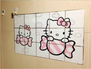 New Fashion Creative Kitchen Oil Proof Aluminum Foil Stickers Beautiful Looking Oil Smoke Proof Stickers for Home Use