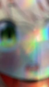 Stiker Hologram Anime Shoto todoroki ukuran 8 cm