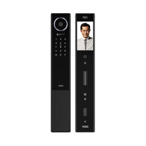 VOC | Fingerprint and Palm Vein Smart Lock Security Door with Monitoring
