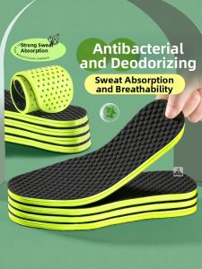 LINGMIAO | Antibacterial Odor-Removing Sweat-Absorbing Breathable Shock-Absorbing Non-Slip Insoles