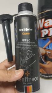 SENFINECO 9986 300ml LÀM THÔNG ĐẦU KIM PHUN XE Ô TÔ MÁY XĂNG VÀ CHAI LÀM SẠCH GHẾ DA WAX PRO 550ml