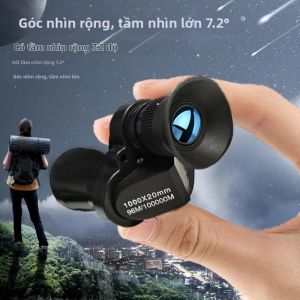 Kính Thiên Văn Một Mắt Bỏ Túi Độ Phân Giải Cao Có Khả Năng Zoom Mạnh Mẽ Dành Cho Các Hoạt Động Ngoài Trời Như Câu Cá Săn Bắn Cắm Trại Và Leo Núi
