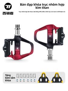 West Biking | Pedal Khóa Trục Titanium SPD System