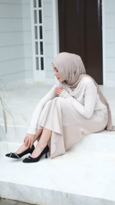 Laviola 4079 FFS - Sepatu Pantofel Wanita tinggi hak 7 cm