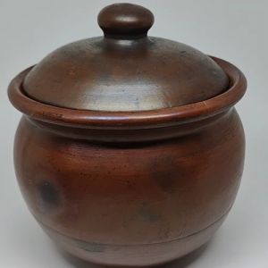 Empluk Tanah Liat D21 Gerabah Non Handle Panci Kendil Rebus Godog Sayur Jamu Herbal Gudeg - Diameter 21 cm - Kapasitas 3.5 Liter