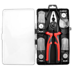 5 IN 1 Multifunctional Pliers Set Quick Change Pliers Head with Wire Pliers Scissors Cable Cutter Wire Stripper Crimping Pliers