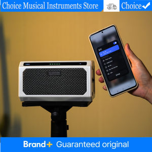 IRIN | IRIN 10W Smart Guitar Amplifier Portable with Bluetooth Clean/Delay/Overdrive/Distortion/Metal/Reverb 5 Hours Battery Life
